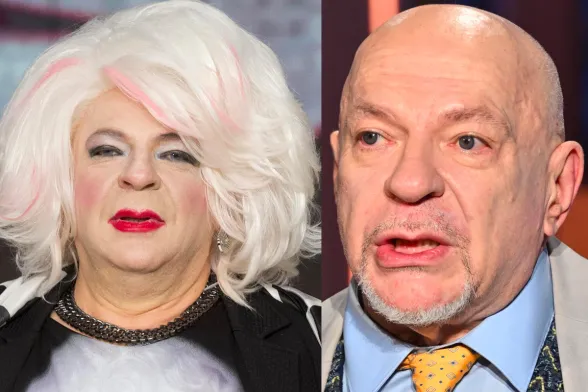 Platinette e Mauro Coruzzi 