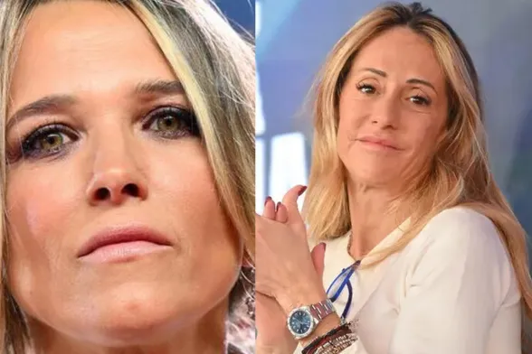 Francesca Barra ed Arianna Meloni (Ansa)