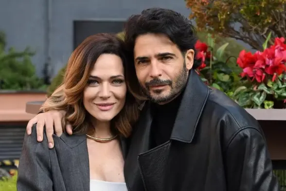 Laura Chiatti e Marco Bocci (Ansa)