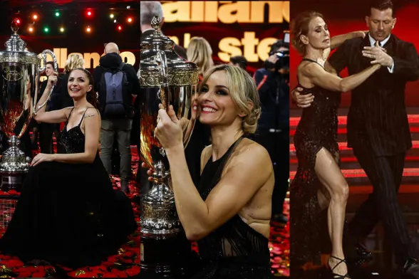 Andrea Delogu, Francesca Fialdini e Barbara D'Urso (Ansa)