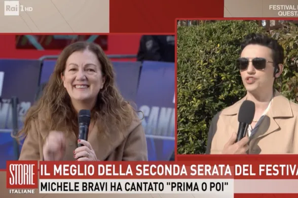 Michele Bravi e Cinzia Marongiu