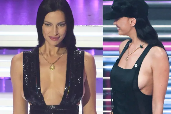 Irina Shayk scollatura pazzesca