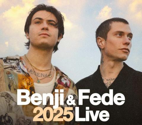 Benji & Fede tornano sul palco con le date del tour estivo 2025