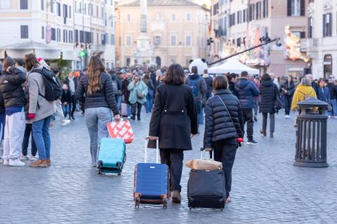 Flussi turistici in leggero calo nel primo trimestre 2025