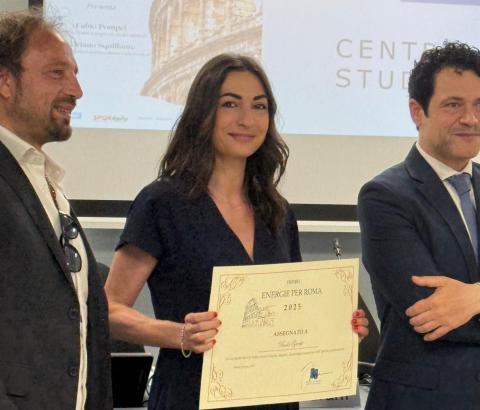 Paola Garifi si aggiudica il “Premio Energie per Roma 2025” nella categoria imprenditore