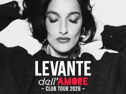 Levante torna live con “Dell’amore – Club Tour 2026”