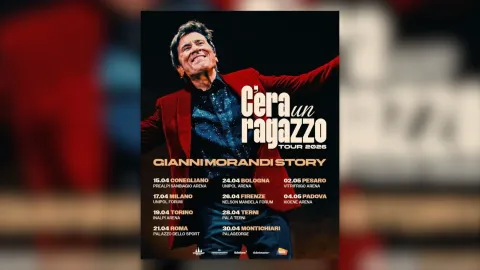 “C’era un Ragazzo – Gianni Morandi Story”, ecco la nuova tournée: dieci appuntamenti in tutta Italia