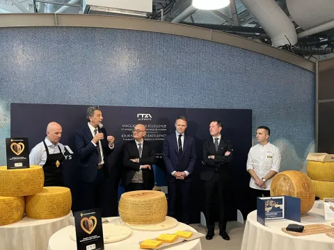 ITA Airways promuove il “Viaggio nelle eccellenze” DOP e IGP italiane