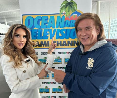 Michela Persico e DJ Onofri lanciano Ocean Drive Television – Miami Channel