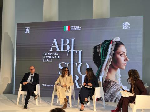 Santanchè e Valditara presentano la prima Giornata Nazionale degli Abiti Storici