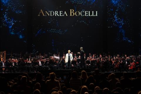 Andrea Bocelli illumina il Madison Square Garden di New York