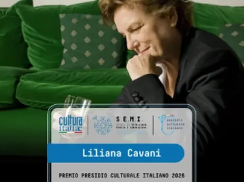 A Liliana Cavani il premio “Presidio Culturale Italiano” 2026