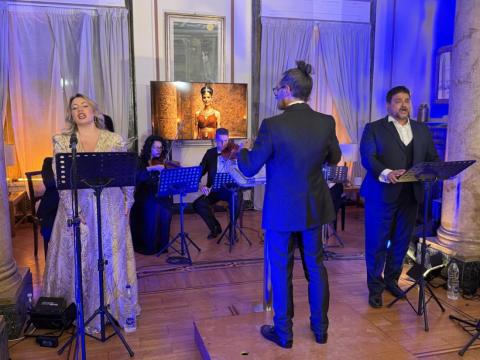 All’Ambasciata d’Italia a Il Cairo in scena “Tutankhamon – The Opera”